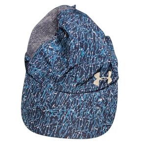 NEW Under Armour Womens Golf Hat Cap Blue Turquoise Gray Adjustable